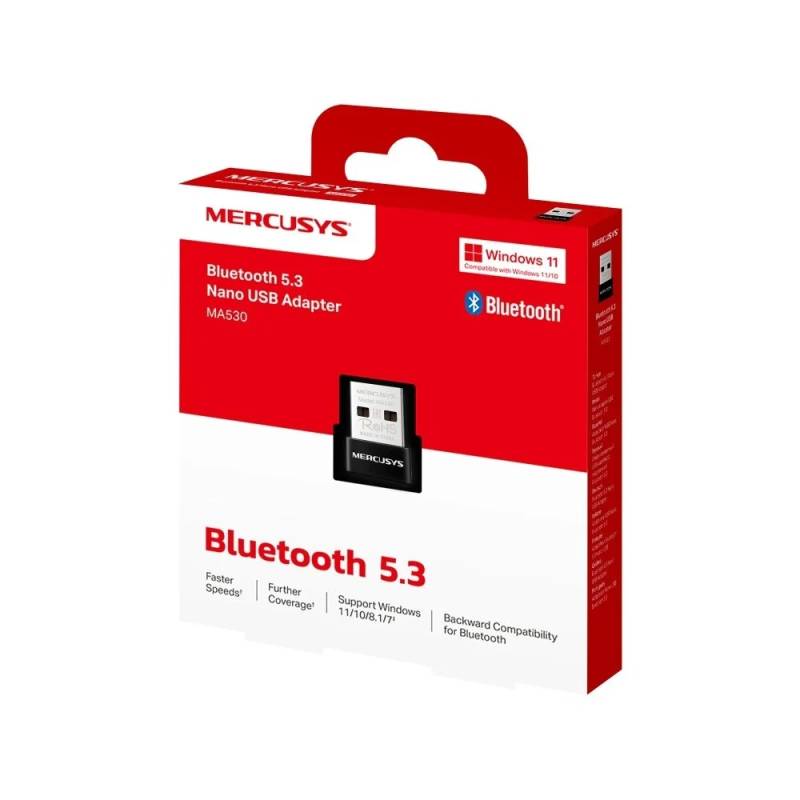 Adaptador Bluetooth Pc Usb 5.3 Mercusys Ma530